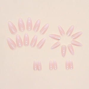 Elegant Minimalist Press-On Nail Set (24pcs) (DESIGN 7440)