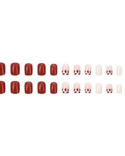 Elegant Minimalist Press-On Nail Set (24pcs) (DESIGN 7634)