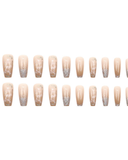 Elegant Minimalist Press-On Nail Set (24pcs) (DESIGN 7513)