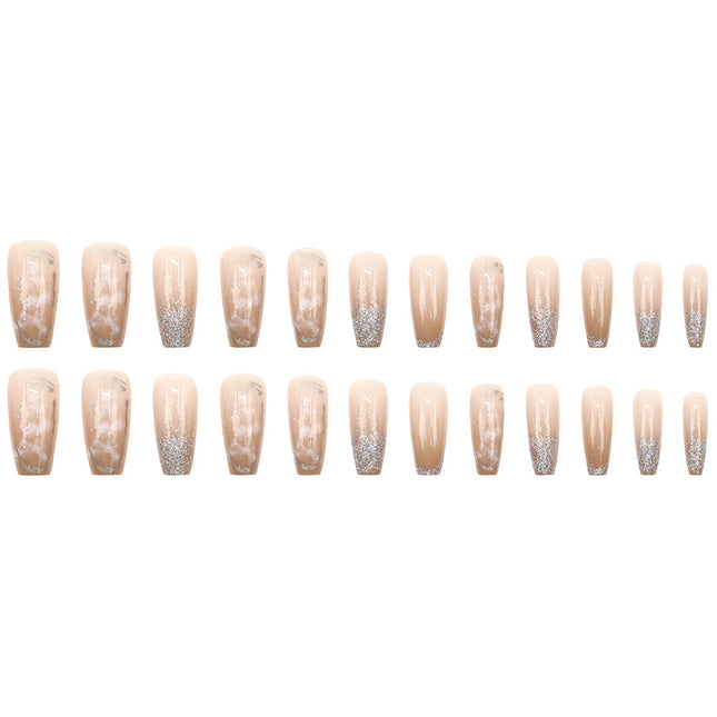 Elegant Minimalist Press-On Nail Set (24pcs) (DESIGN 7513)