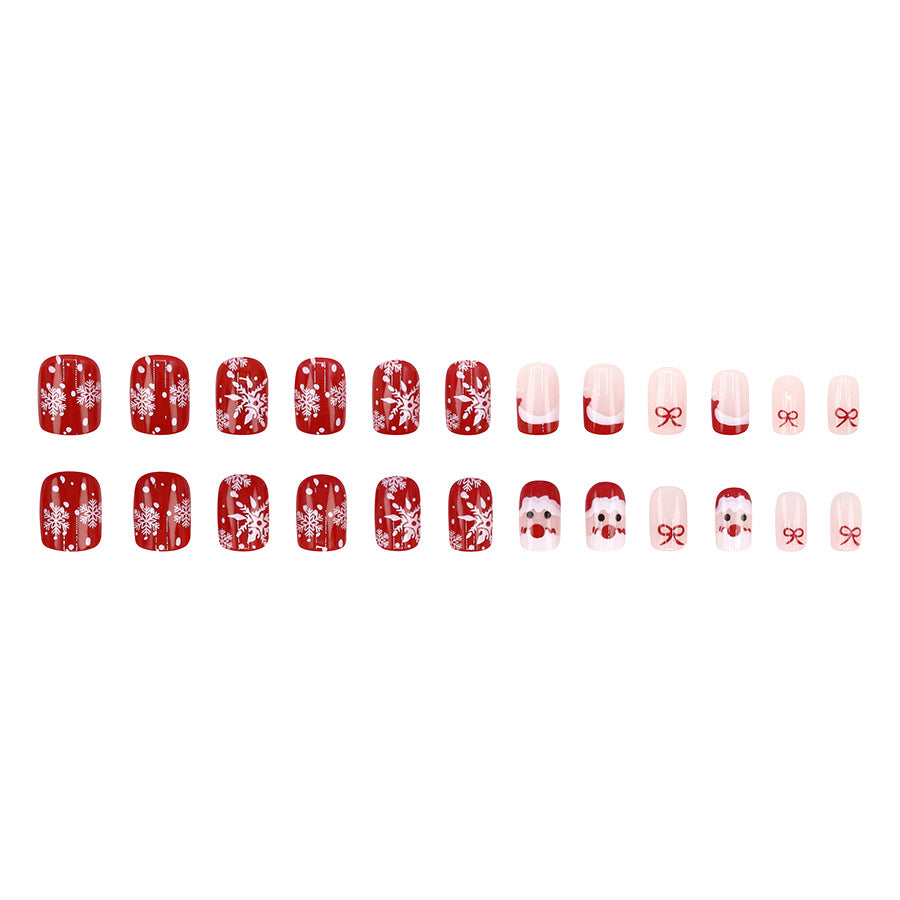 Elegant Minimalist Press-On Nail Set (24pcs) (DESIGN 7613)