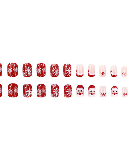 Elegant Minimalist Press-On Nail Set (24pcs) (DESIGN 7613)