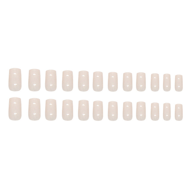 Elegant Minimalist Press-On Nail Set (24pcs) (DESIGN 7382)