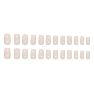 Elegant Minimalist Press-On Nail Set (24pcs) (DESIGN 7382)