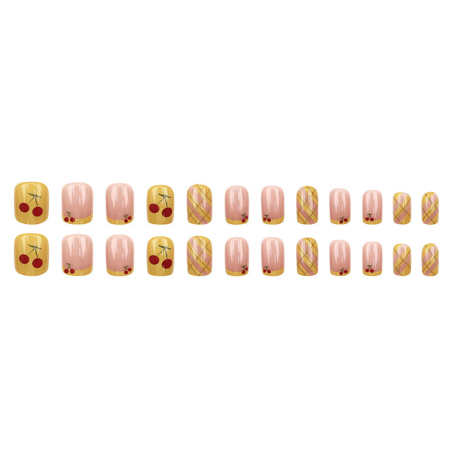 Elegant Minimalist Press-On Nail Set (24pcs) (DESIGN 7521)