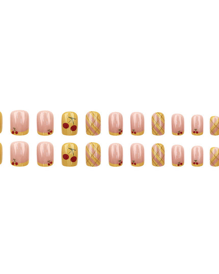 Elegant Minimalist Press-On Nail Set (24pcs) (DESIGN 7521)