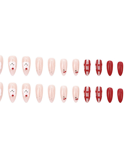 Elegant Minimalist Press-On Nail Set (24pcs) (DESIGN 7649)