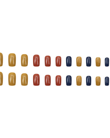 Elegant Minimalist Press-On Nail Set (24pcs) (DESIGN 7653)