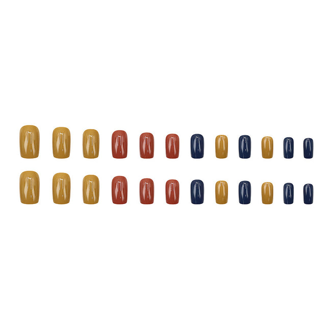 Elegant Minimalist Press-On Nail Set (24pcs) (DESIGN 7653)