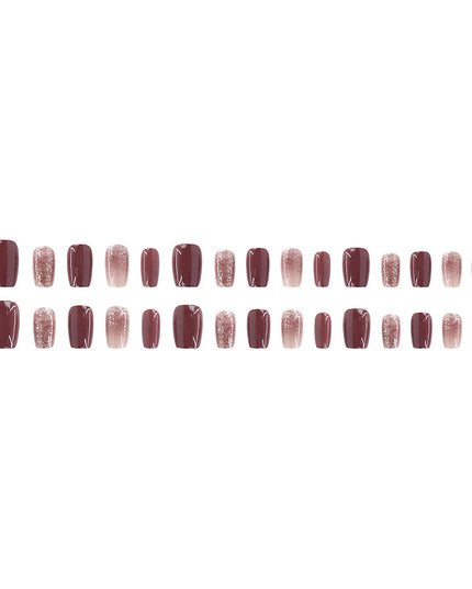 Elegant Minimalist Press-On Nail Set (24pcs) (DESIGN 7529)