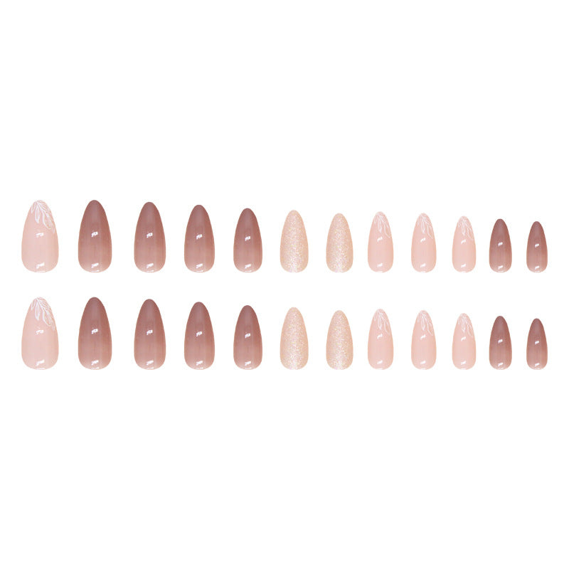 Elegant Minimalist Press-On Nail Set (24pcs) (DESIGN 7478)