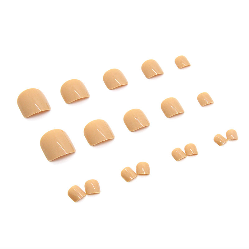 Elegant Minimalist Press-On Nail Set (24pcs) (DESIGN 74892)