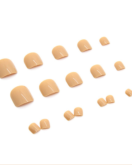 Elegant Minimalist Press-On Nail Set (24pcs) (DESIGN 74892)