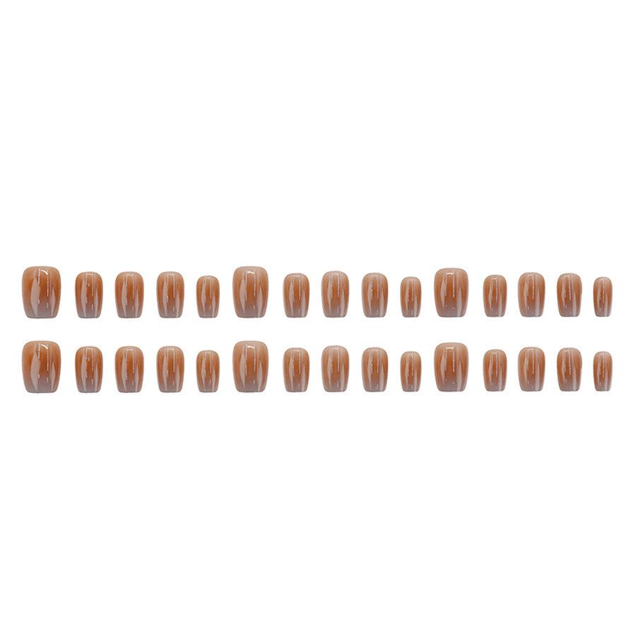 Elegant Minimalist Press-On Nail Set (24pcs) (DESIGN 7506)