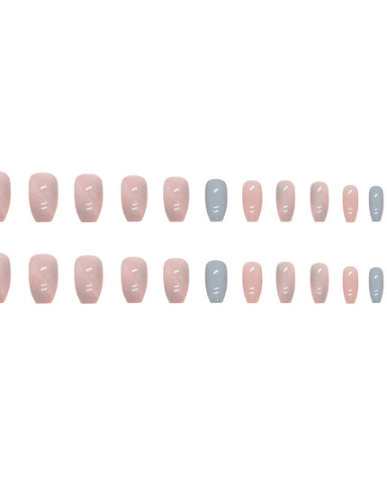 Elegant Minimalist Press-On Nail Set (24pcs) (DESIGN 7431)