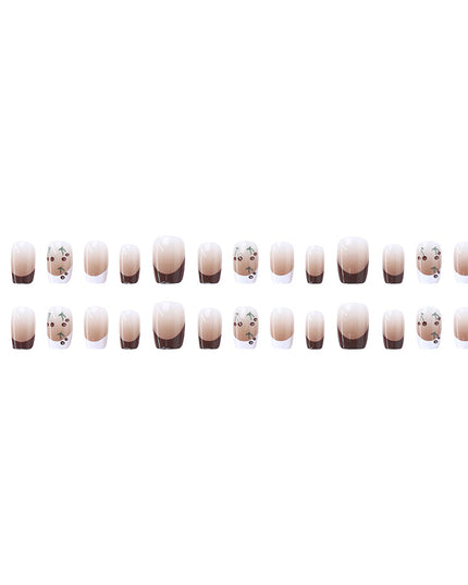 Elegant Minimalist Press-On Nail Set (24pcs) (DESIGN 7525)