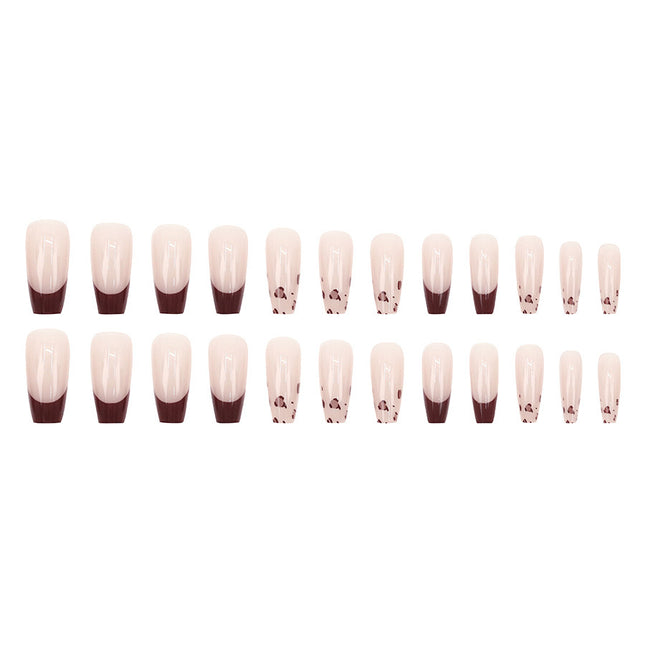 Elegant Minimalist Press-On Nail Set (24pcs) (DESIGN 7560)