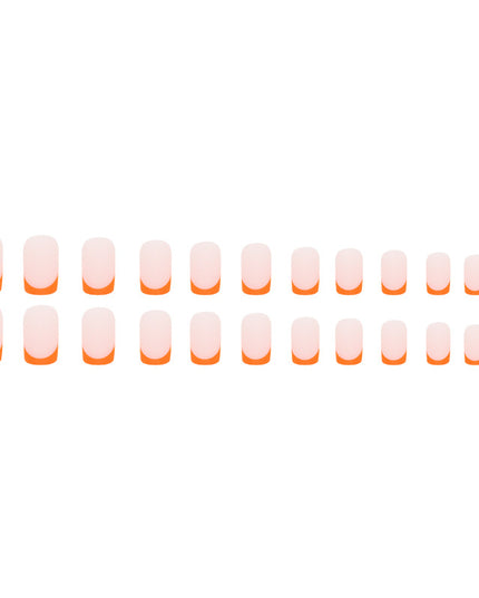 Elegant Minimalist Press-On Nail Set (24pcs) (DESIGN 7348)