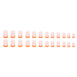 Elegant Minimalist Press-On Nail Set (24pcs) (DESIGN 7348)