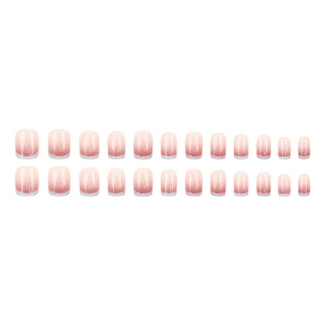 Elegant Minimalist Press-On Nail Set (24pcs) (DESIGN 7567)