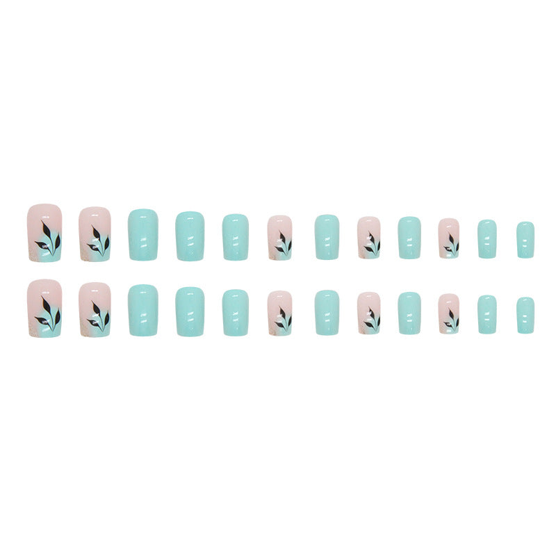 Elegant Minimalist Press-On Nail Set (24pcs) (DESIGN 7442)
