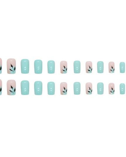 Elegant Minimalist Press-On Nail Set (24pcs) (DESIGN 7442)