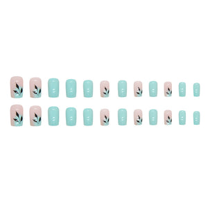 Elegant Minimalist Press-On Nail Set (24pcs) (DESIGN 7442)