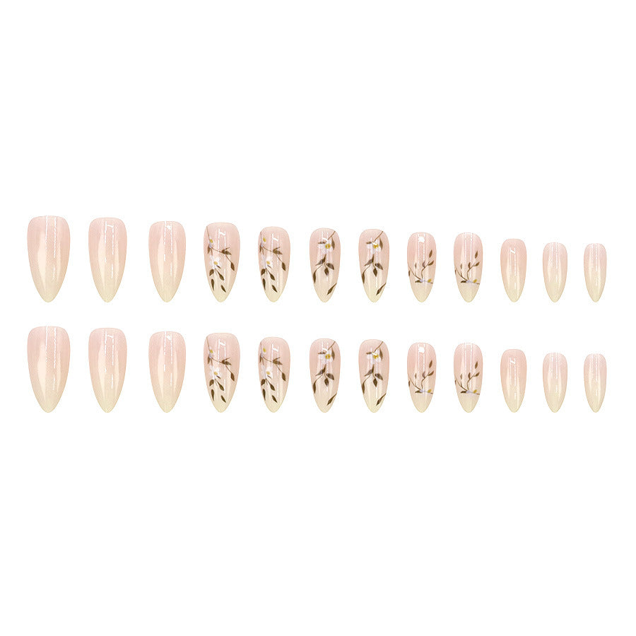 Elegant Minimalist Press-On Nail Set (24pcs) (DESIGN 7608)