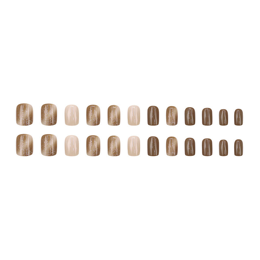 Elegant Minimalist Press-On Nail Set (24pcs) (DESIGN 7537)