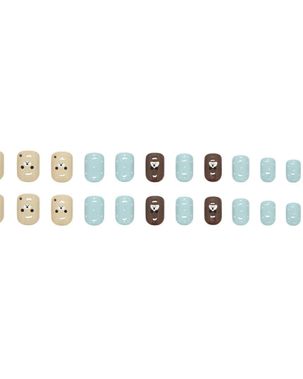 Elegant Minimalist Press-On Nail Set (24pcs) (DESIGN 7313)