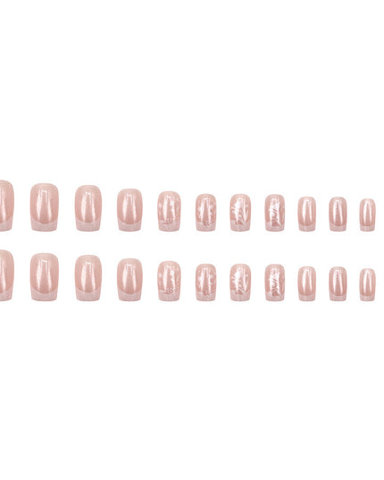 Elegant Minimalist Press-On Nail Set (24pcs) (DESIGN 7549)