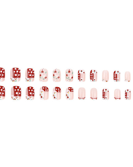 Elegant Minimalist Press-On Nail Set (24pcs) (DESIGN 7621)