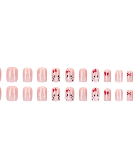 Elegant Minimalist Press-On Nail Set (24pcs) (DESIGN 7542)