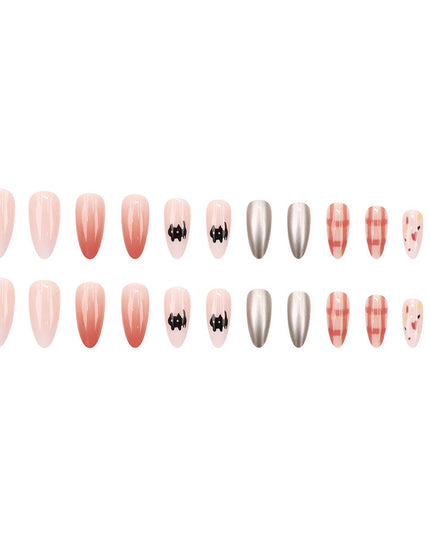 Elegant Minimalist Press-On Nail Set (24pcs) (DESIGN 7663)