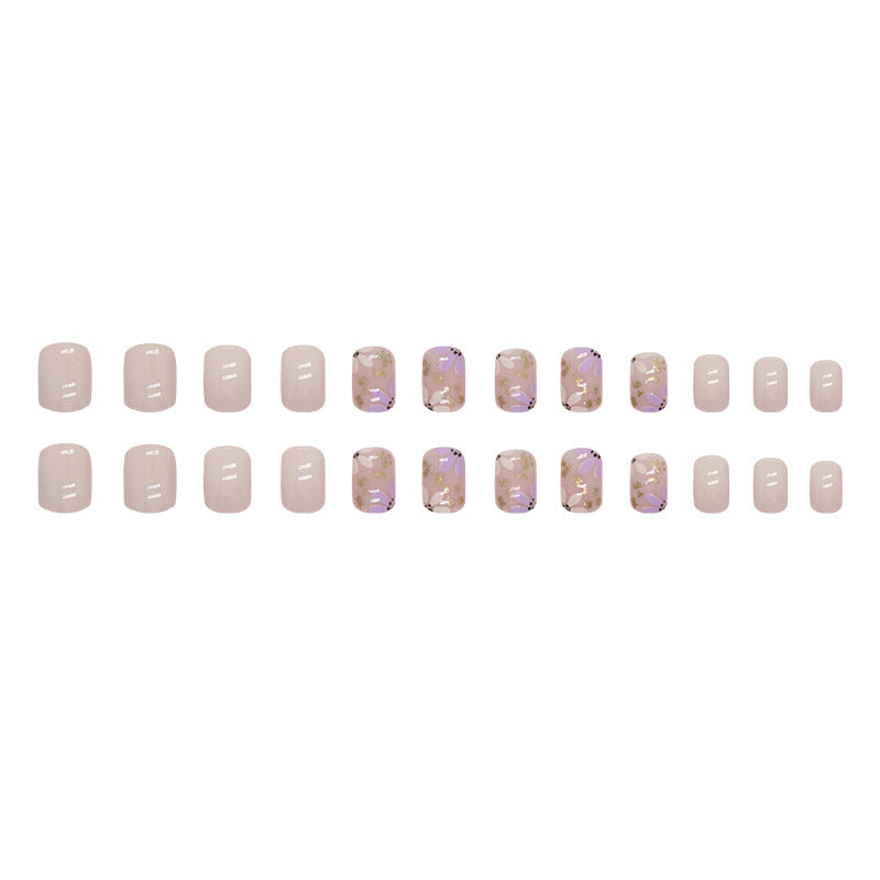 Elegant Minimalist Press-On Nail Set (24pcs) (DESIGN 7483)