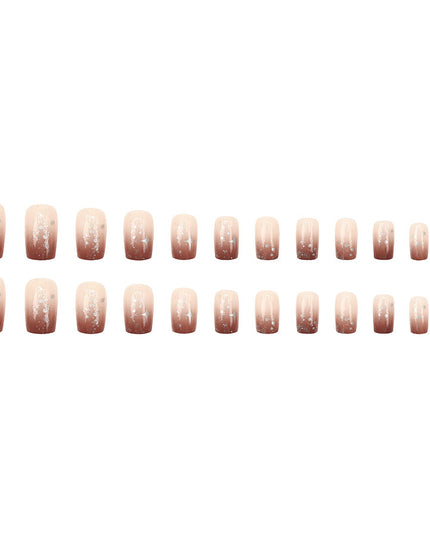 Elegant Minimalist Press-On Nail Set (24pcs) (DESIGN 7568)