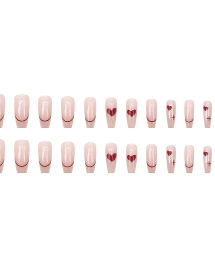 Elegant Minimalist Press-On Nail Set (24pcs) (DESIGN 7535)