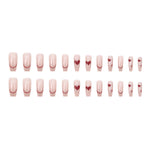 Elegant Minimalist Press-On Nail Set (24pcs) (DESIGN 7535)