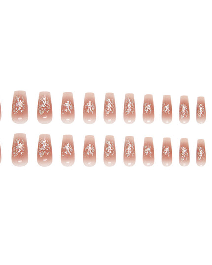 Elegant Minimalist Press-On Nail Set (24pcs) (DESIGN 7358)