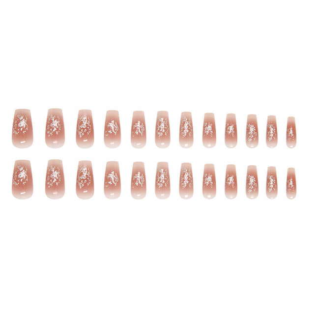 Elegant Minimalist Press-On Nail Set (24pcs) (DESIGN 7358)