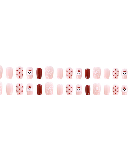 Elegant Minimalist Press-On Nail Set (24pcs) (DESIGN 7533)