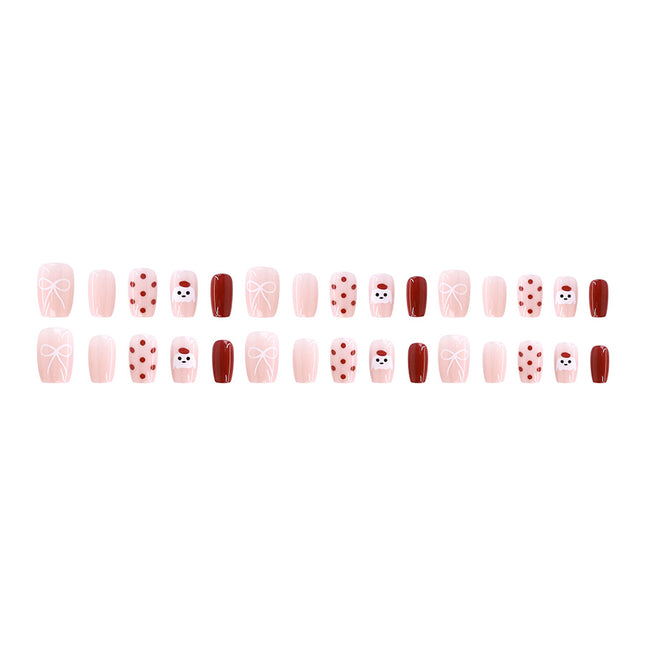 Elegant Minimalist Press-On Nail Set (24pcs) (DESIGN 7533)