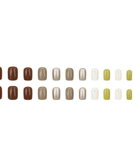 Elegant Minimalist Press-On Nail Set (24pcs) (DESIGN 7650)