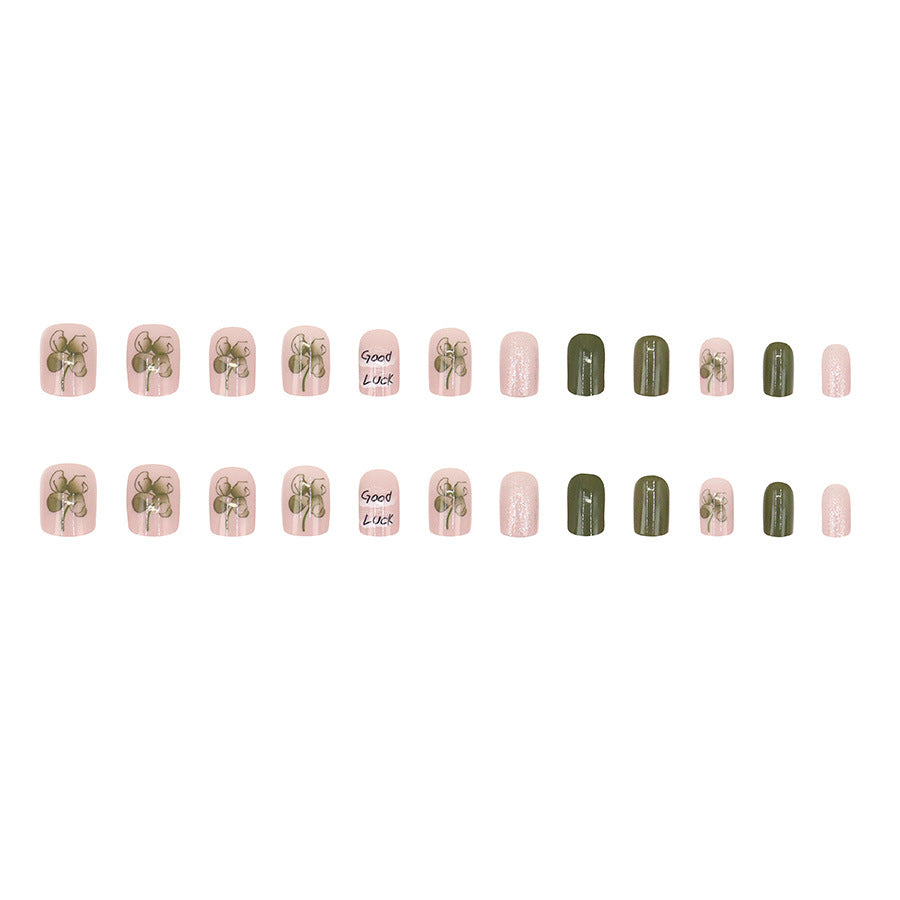 Elegant Minimalist Press-On Nail Set (24pcs) (DESIGN 7508)