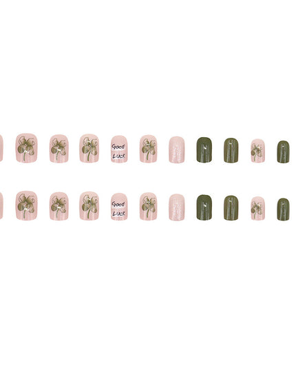 Elegant Minimalist Press-On Nail Set (24pcs) (DESIGN 7508)