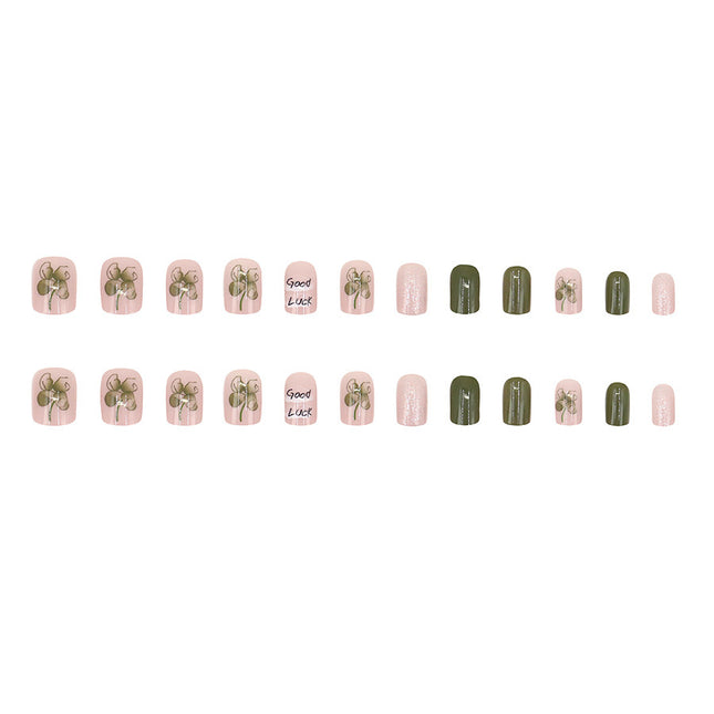 Elegant Minimalist Press-On Nail Set (24pcs) (DESIGN 7508)
