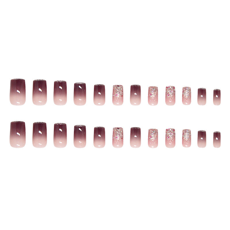 Elegant Minimalist Press-On Nail Set (24pcs) (DESIGN 7355)