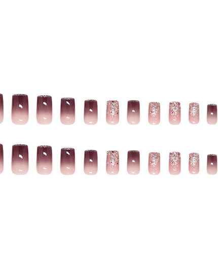 Elegant Minimalist Press-On Nail Set (24pcs) (DESIGN 7355)