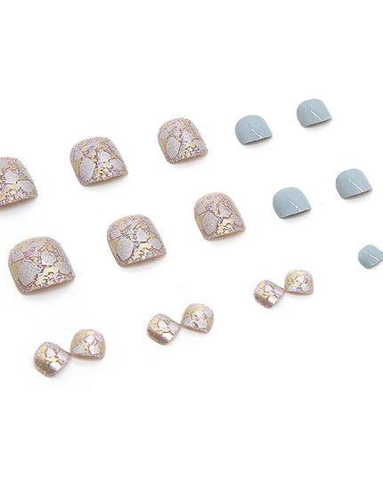 Elegant Minimalist Press-On Nail Set (24pcs) (DESIGN 7487)