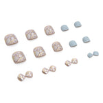 Elegant Minimalist Press-On Nail Set (24pcs) (DESIGN 7487)
